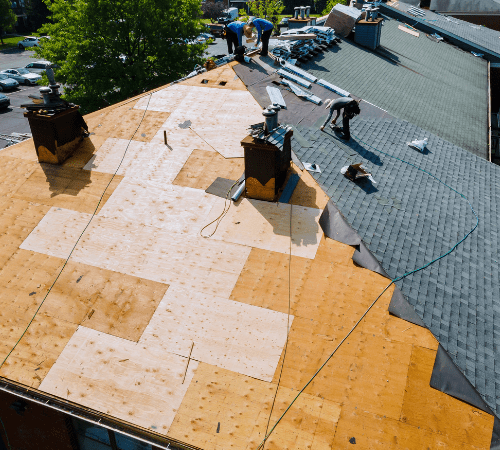 Quality roofing services in Raleigh, NC by Black Sheep Construction