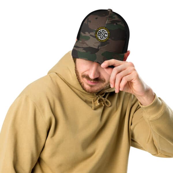 Camouflage trucker hat - Image 4