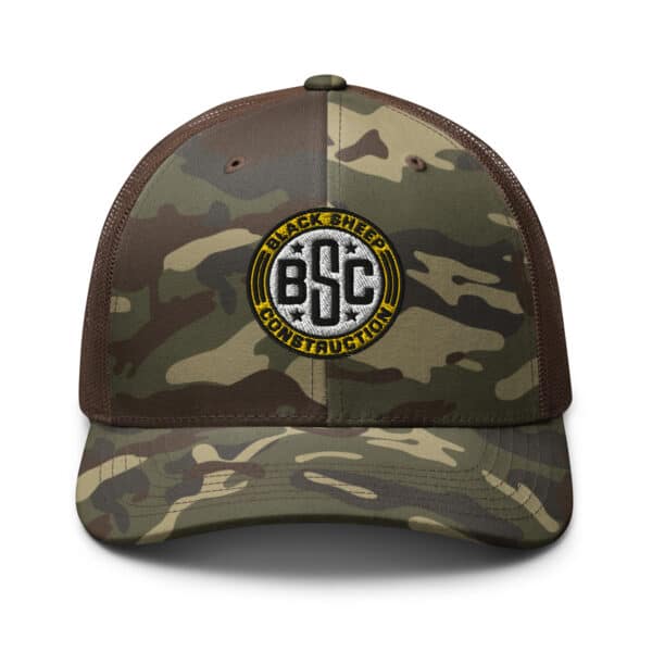 Camouflage trucker hat - Image 2