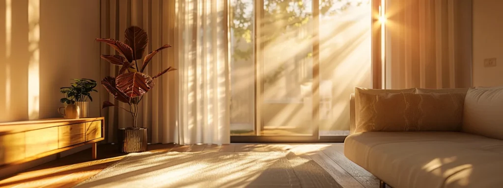 a sunlit room showcasing how natural light enhances wall colors and creates a warm, inviting atmosphere.