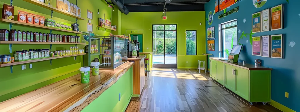 a vibrant, eco-friendly painted room in raleigh, nc, showcasing a high-quality finish and green certification labels for sustainable living.