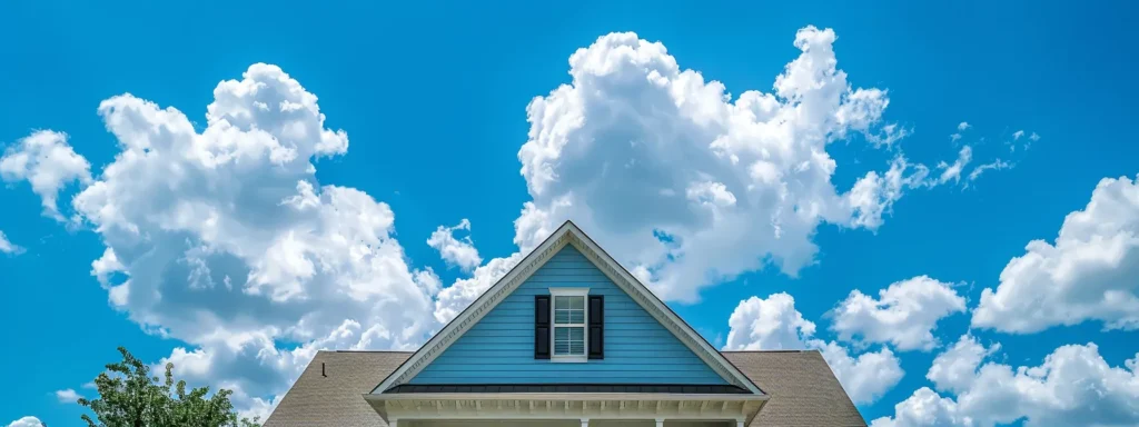 a vibrant, glossy house exterior shining under the sunny raleigh sky, showcasing durability and aesthetic appeal.