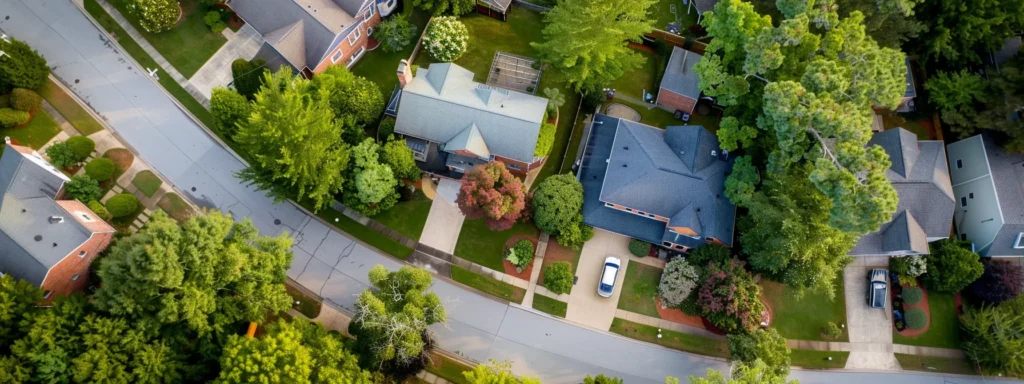 a vibrant raleigh home with custom colors that harmonize with the surrounding neighborhood, showcasing personalized style and enhancing curb appeal.