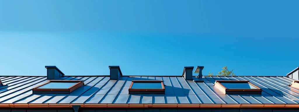 a detailed view of a vibrant, well-maintained rooftop in raleigh under a clear blue sky, symbolizing the critical role of professional roof repair licensing in ensuring safety and quality craftsmanship.